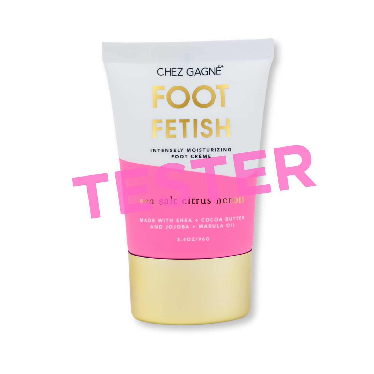 *TESTER* Foot Fetish - Foot Crème - Sea Salt Citrus + Neroli