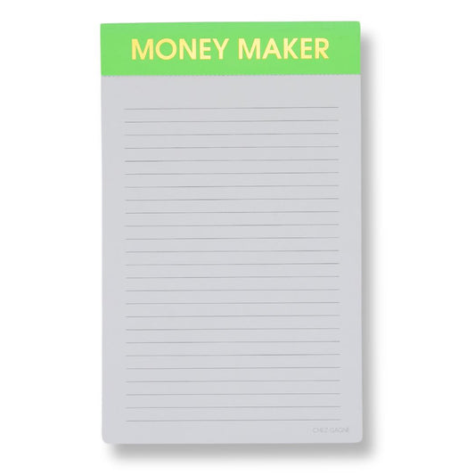 Money Maker - Lined Notepad