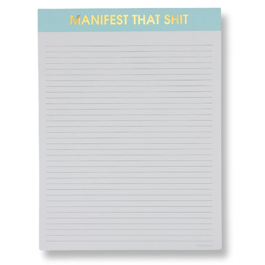 Manifest That Shit - Large Memo Notepad