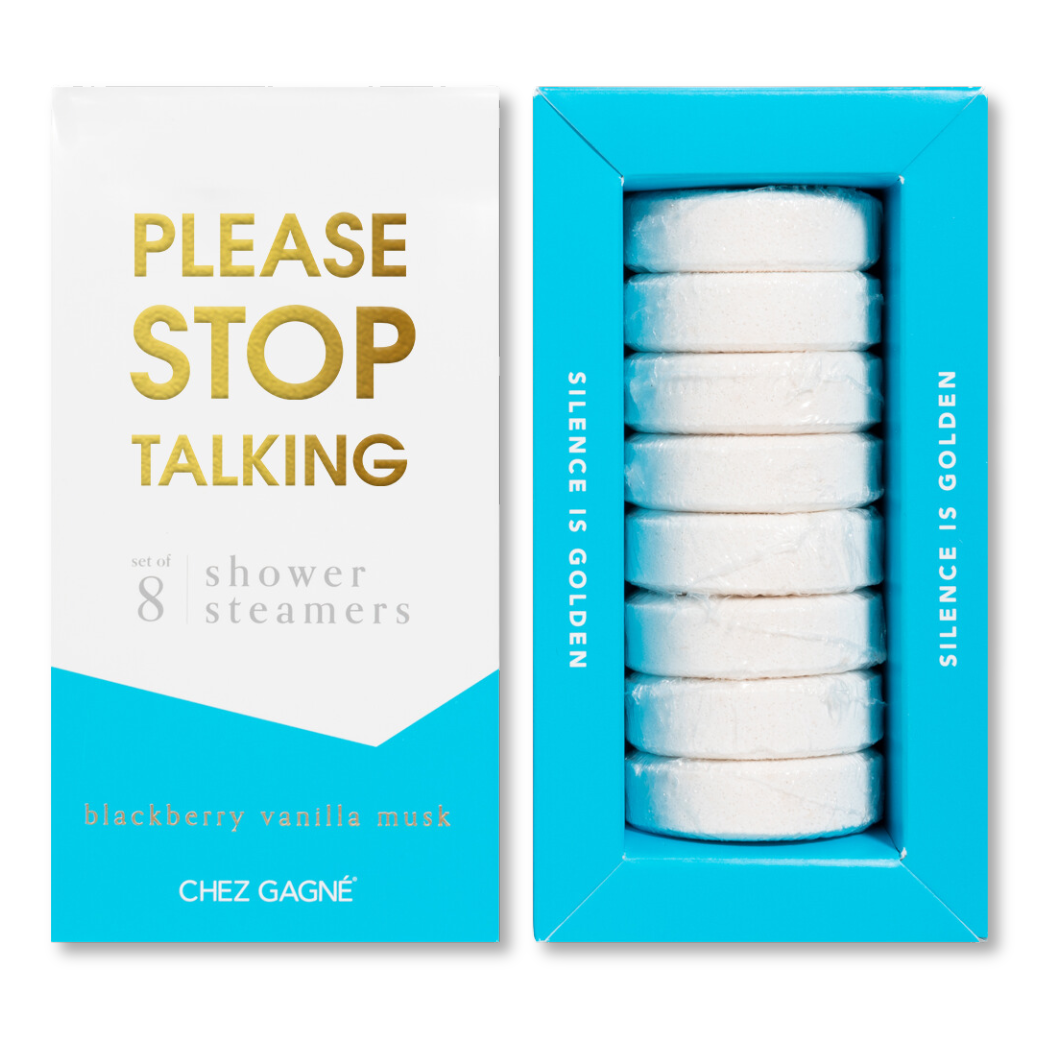 Please Stop Talking - Shower Steamers - Blackberry and Quince