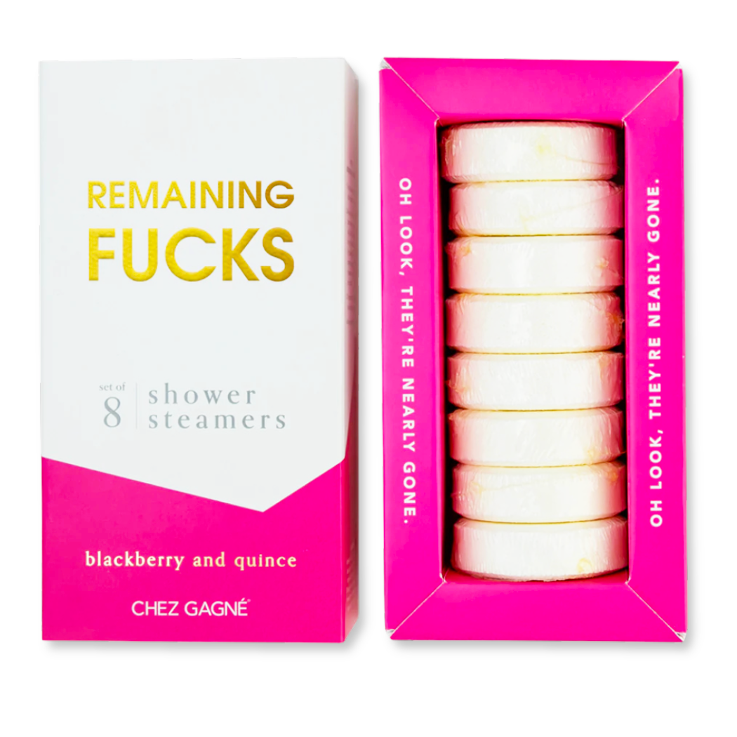 Remaining Fucks - Shower Steamers - Blackberry and Quince