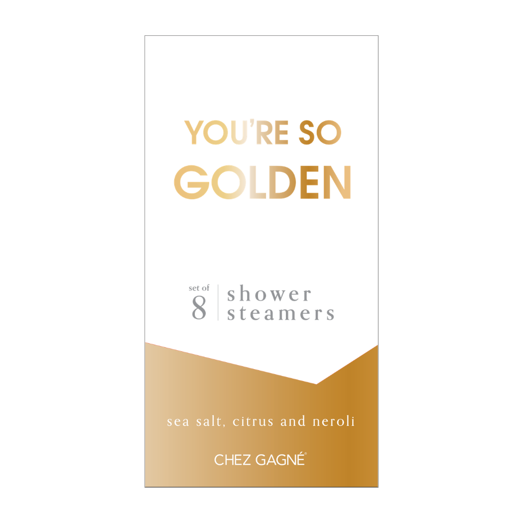 You're So Golden - Shower Steamers - Sea Salt Citrus Neroli