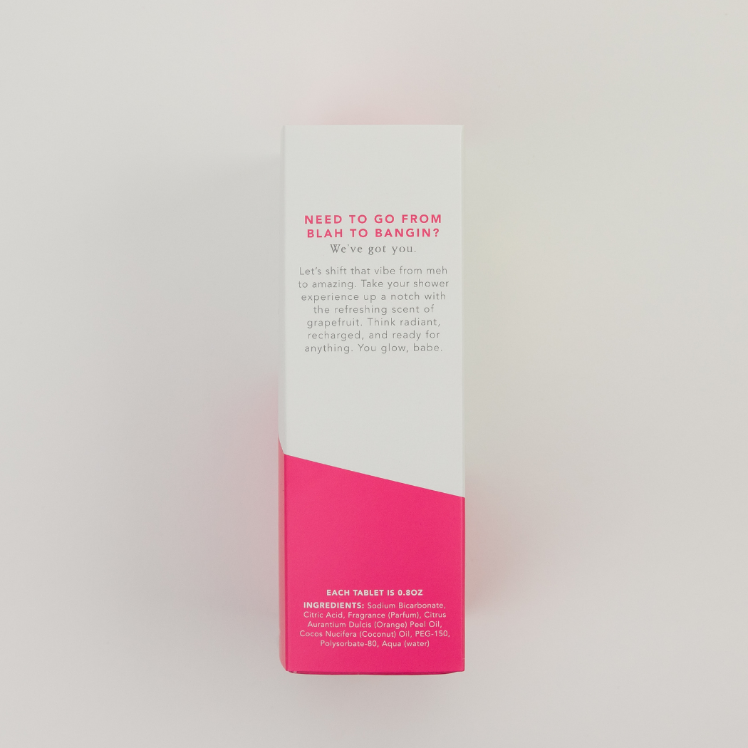 Glow Up - Shower Steamers - Grapefruit