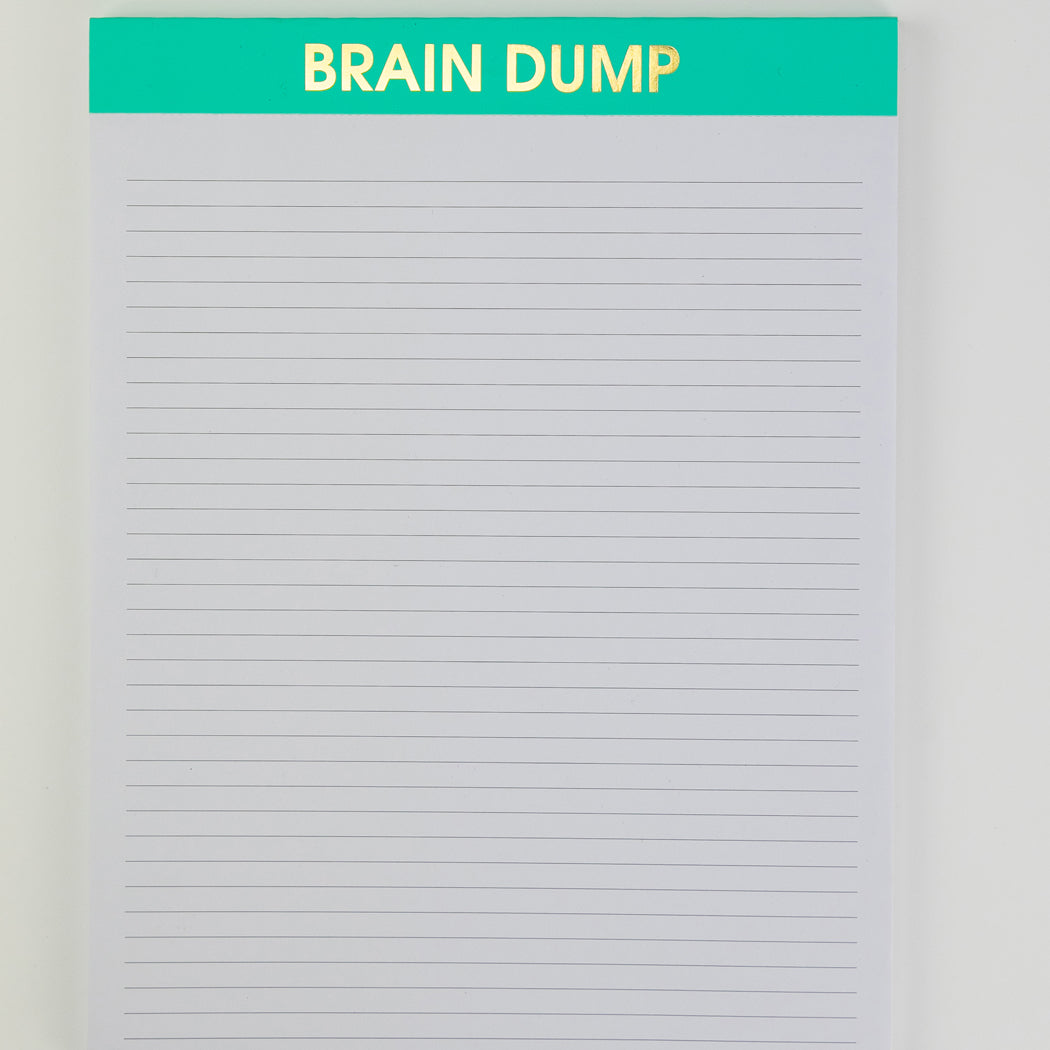 Brain Dump - Large Memo Notepad