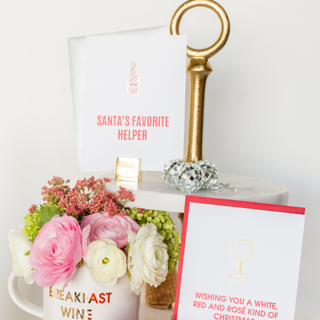 Santa's Favorite Helper - Paper Clip Card