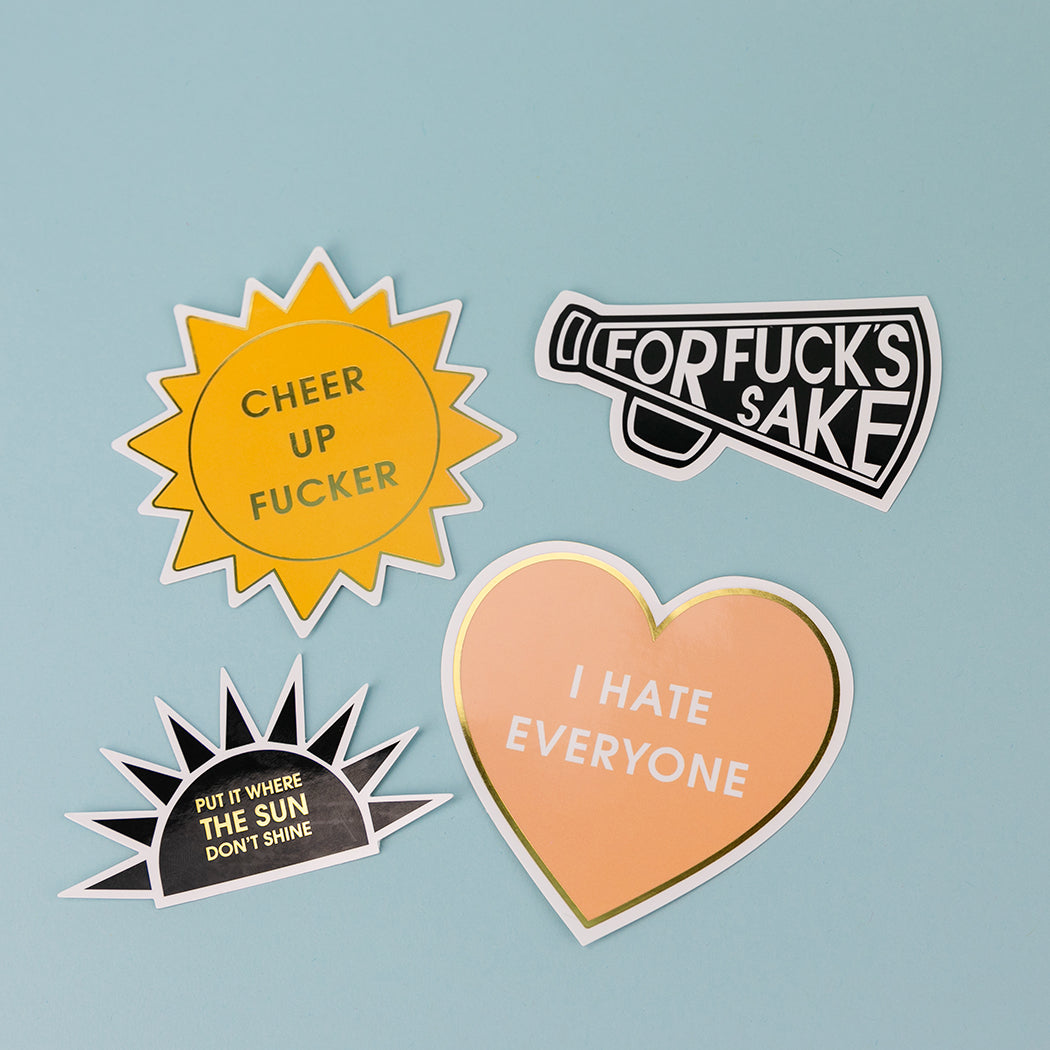 Cheer Up Fucker - Vinyl Sticker