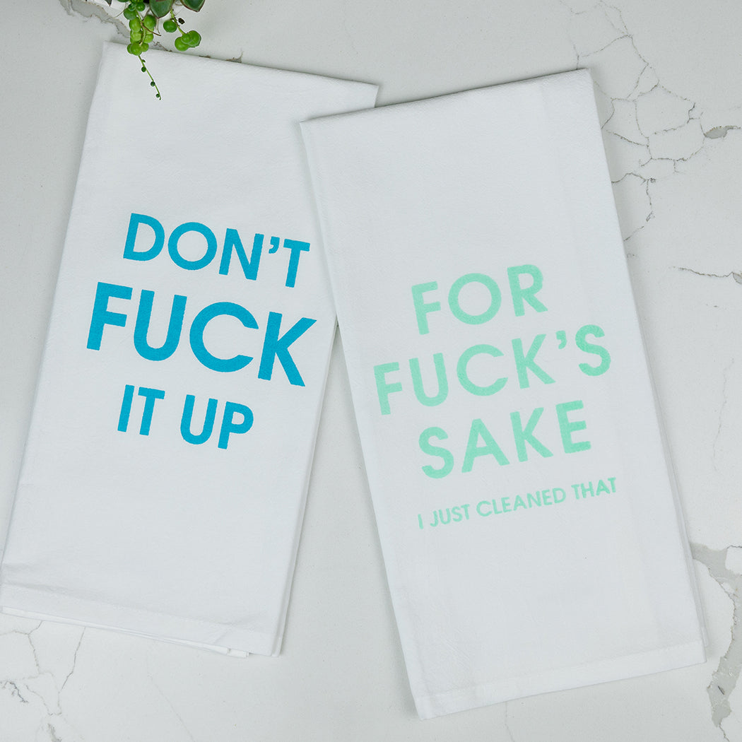 For Fuck's Sake I Just Cleaned That - Tea Towels