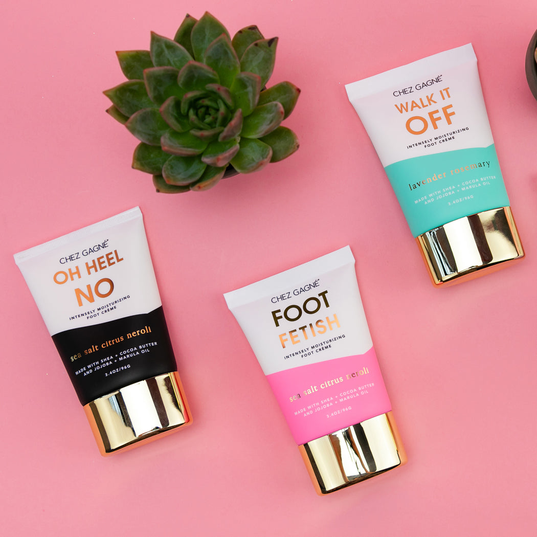 Foot Fetish - Foot Crème - Sea Salt Citrus + Neroli