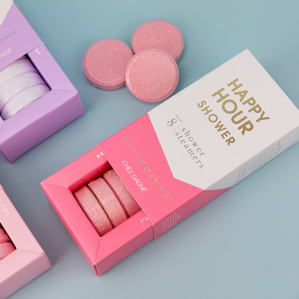Happy Hour Shower - Shower Steamers - Blood Orange Mimosa