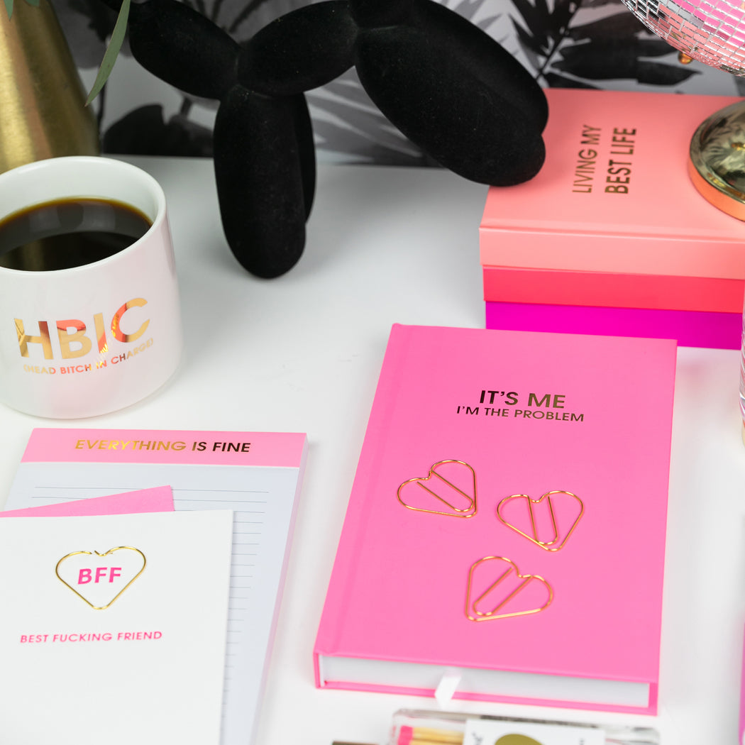It's Me. I'm The Problem - Cosmopolitan Pink Hardcover Journal