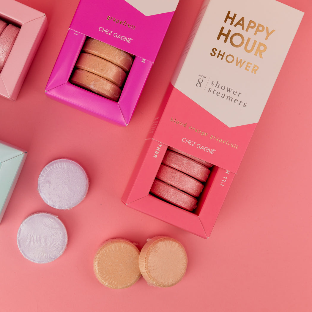Happy Hour Shower - Shower Steamers - Blood Orange Mimosa