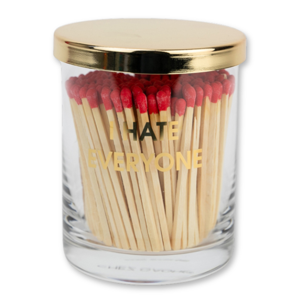 Limited Edition: Make It Stop Match + Rocks Glass Duo