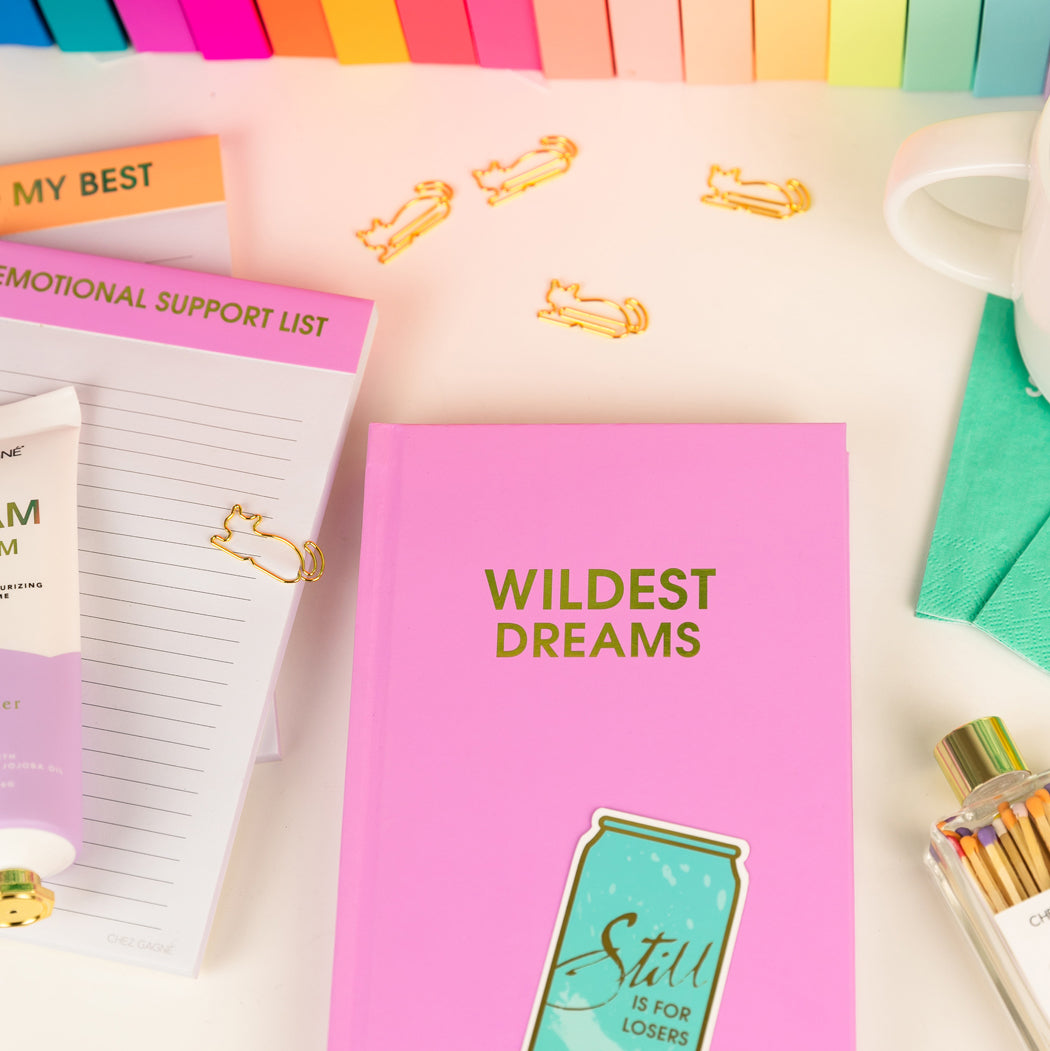 Wildest Dreams - Lavender Hardcover Journal