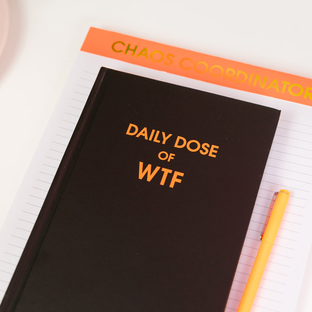 Daily Dose of WTF - Black Hardcover Journal