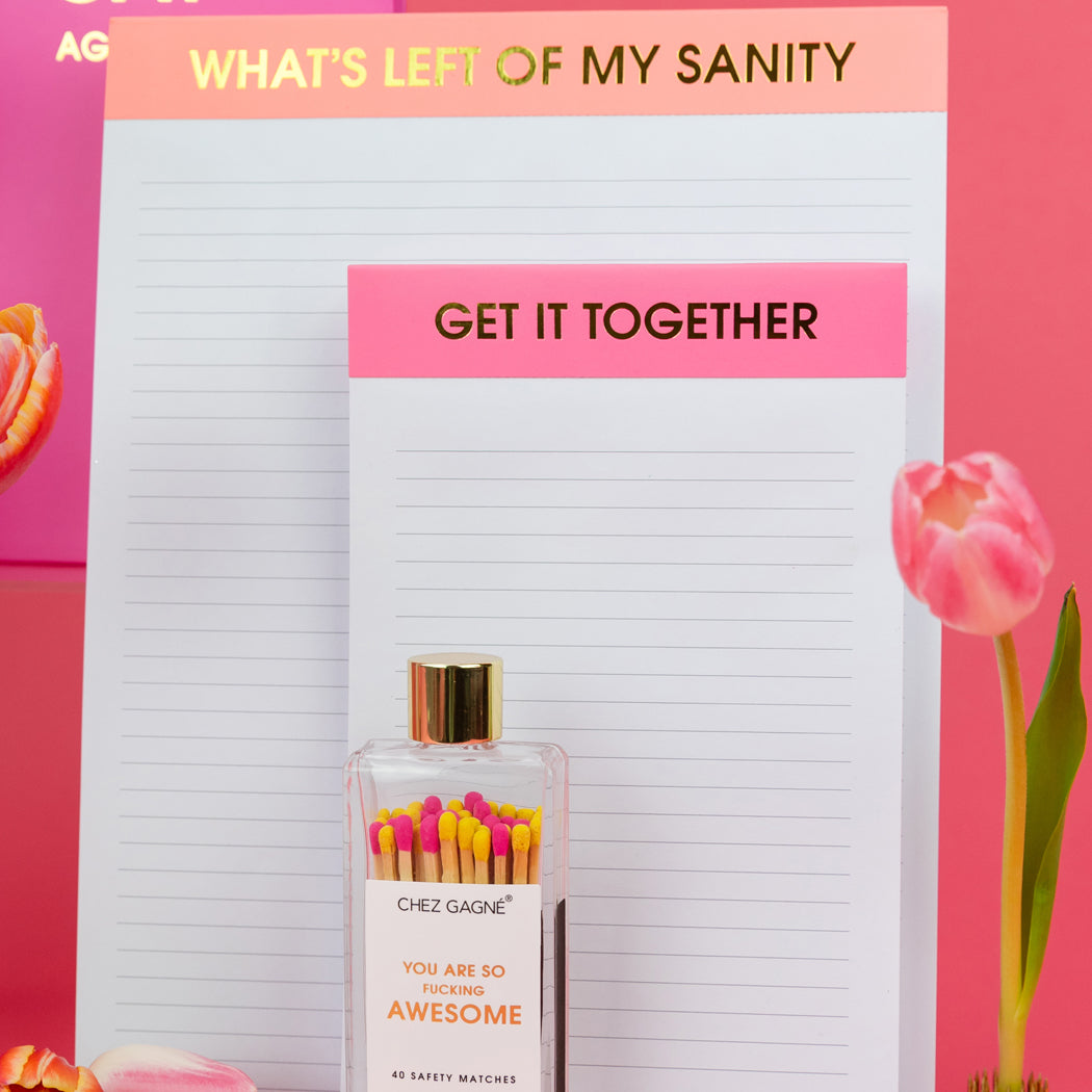 What's Left of my Sanity? - Large Memo Notepad