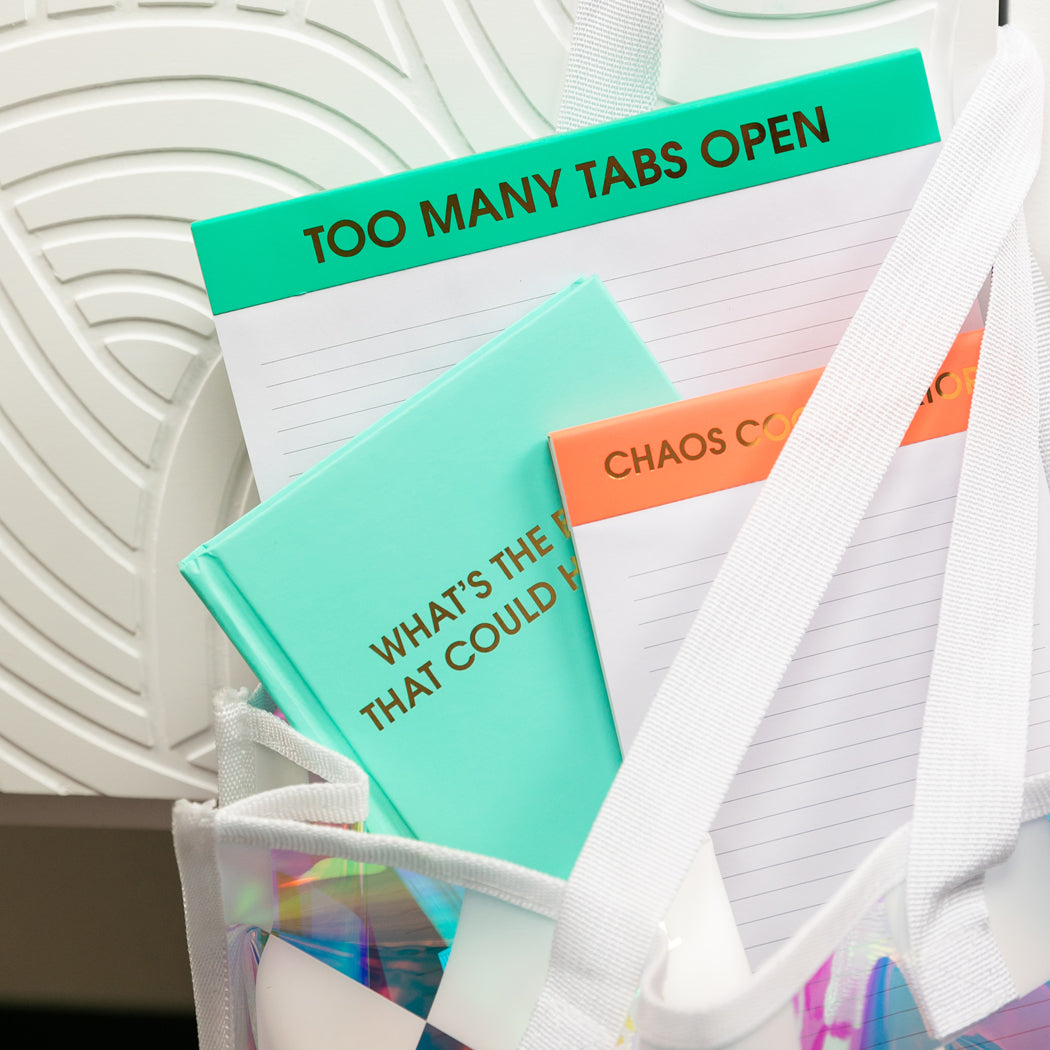 Too Many Tabs Open - Large Memo Notepad