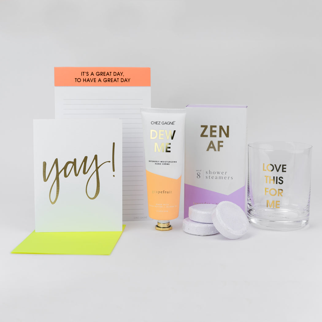 Yay - Letterpress Card