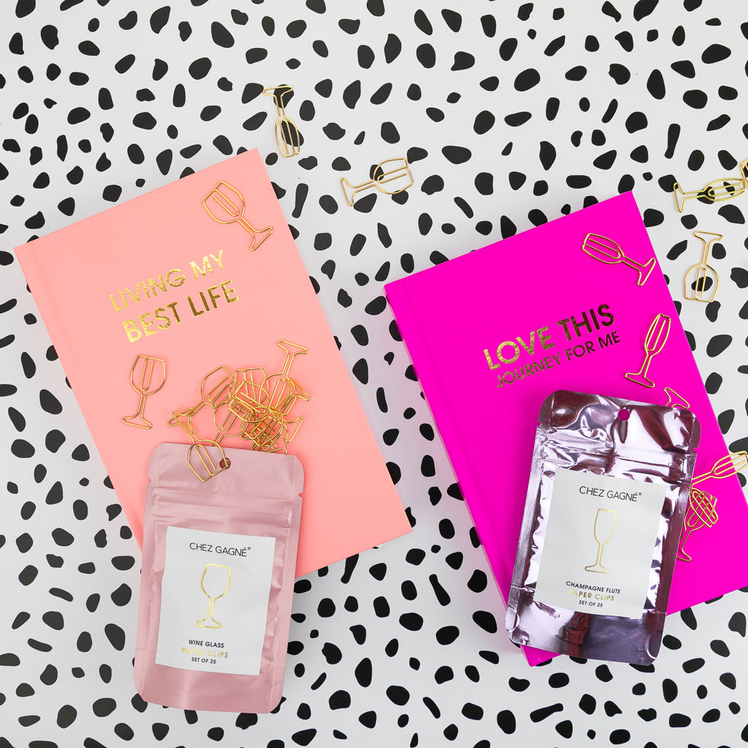Paper Clip Pack - Champagne Flute Pack of 25