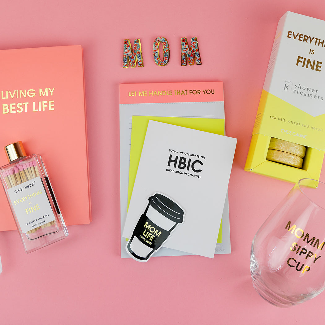 Mom Life (She's Tired)- Vinyl Sticker