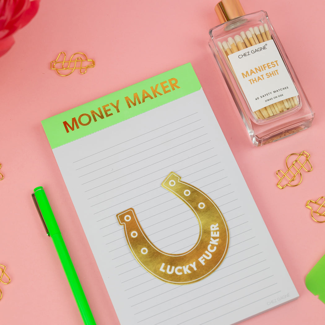 Money Maker - Lined Notepad