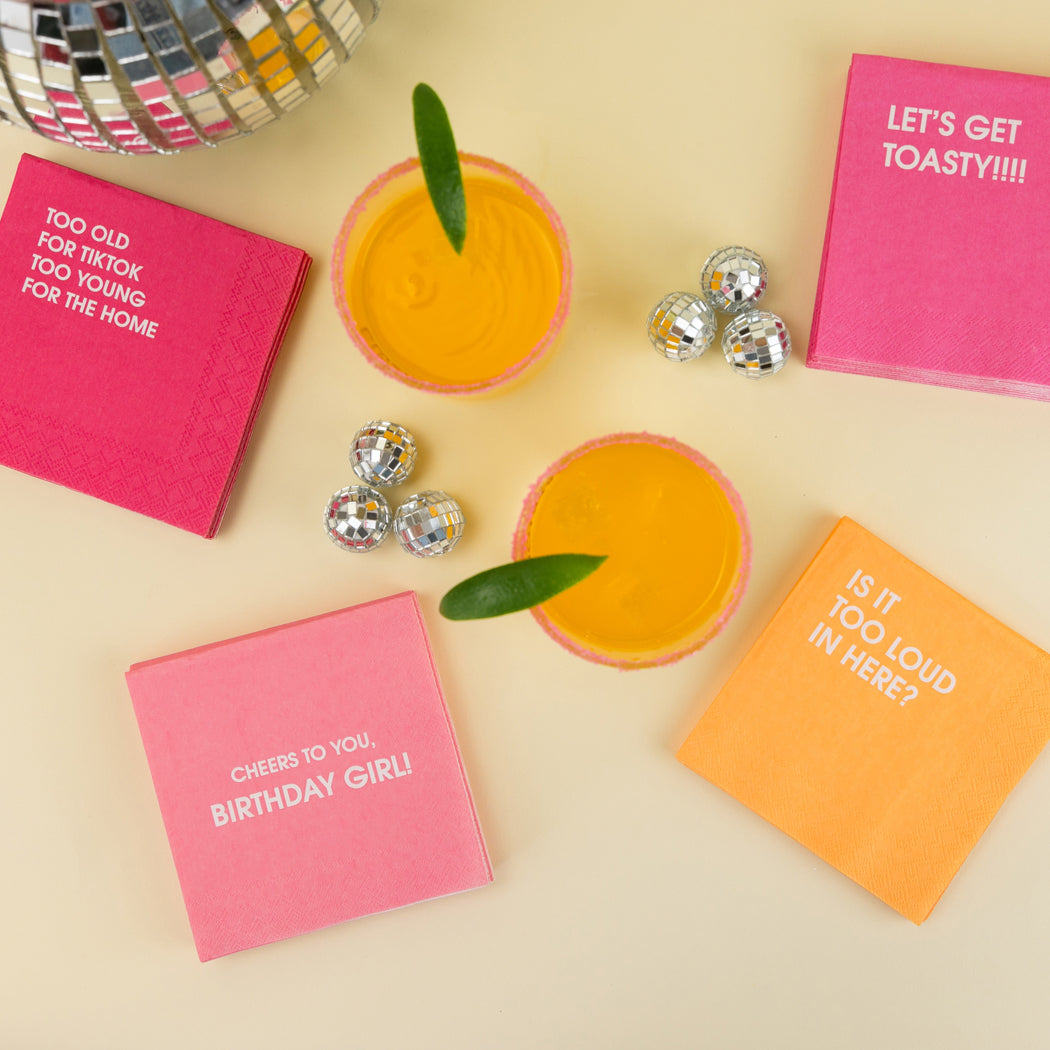 Let's Get Toasty!!!! - Cocktail Napkins