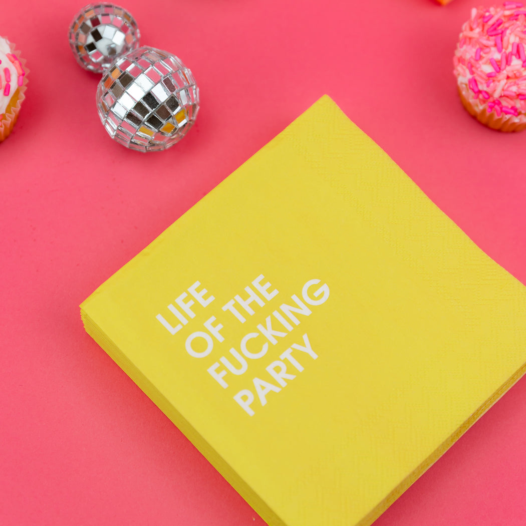 Life of the Fucking Party - Cocktail Napkins
