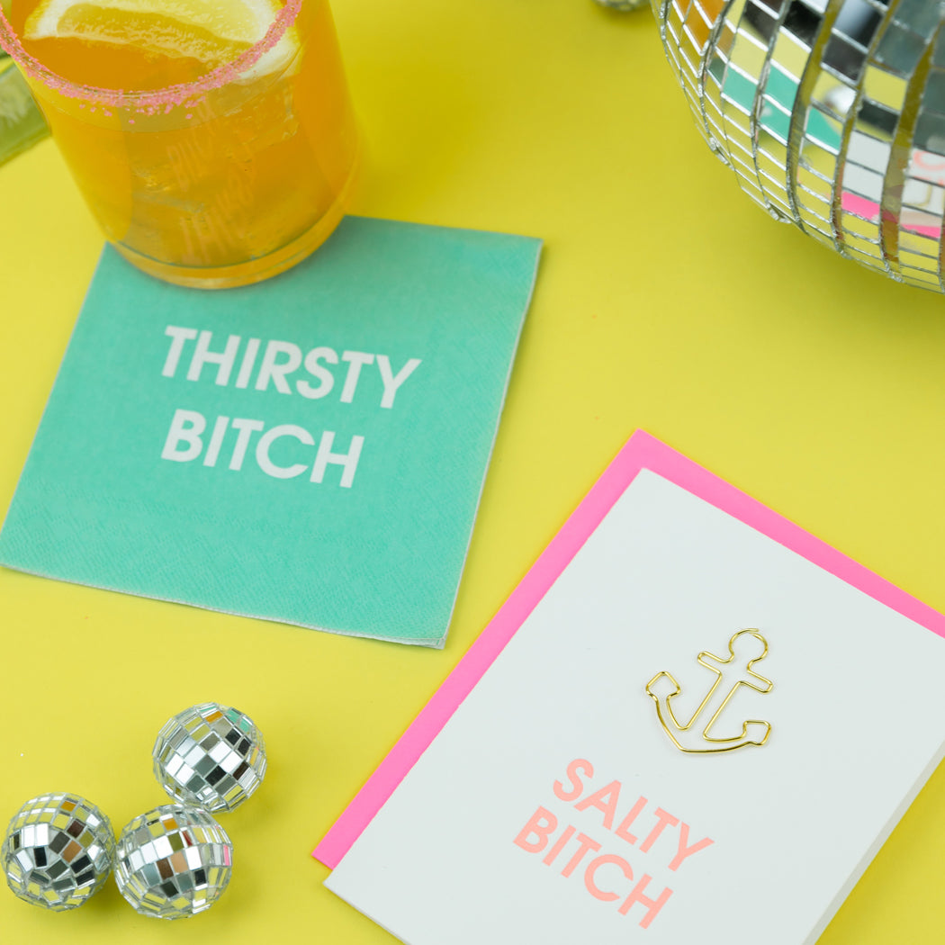 Thirsty Bitch - Cocktail Napkins