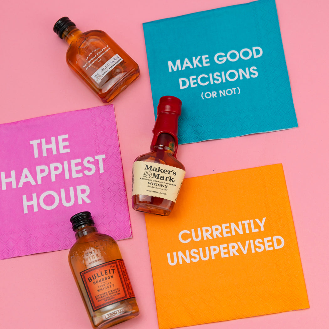 Make Good Decisions (or not) - Cocktail Napkins