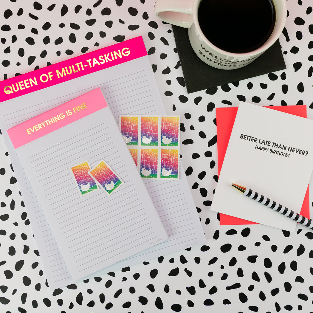Queen Of Multi-Tasking - Large Memo Notepad