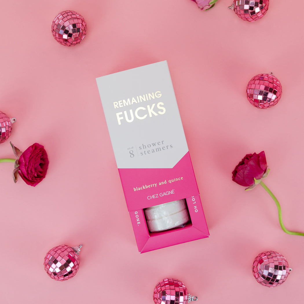 Remaining Fucks - Shower Steamers - Blackberry and Quince