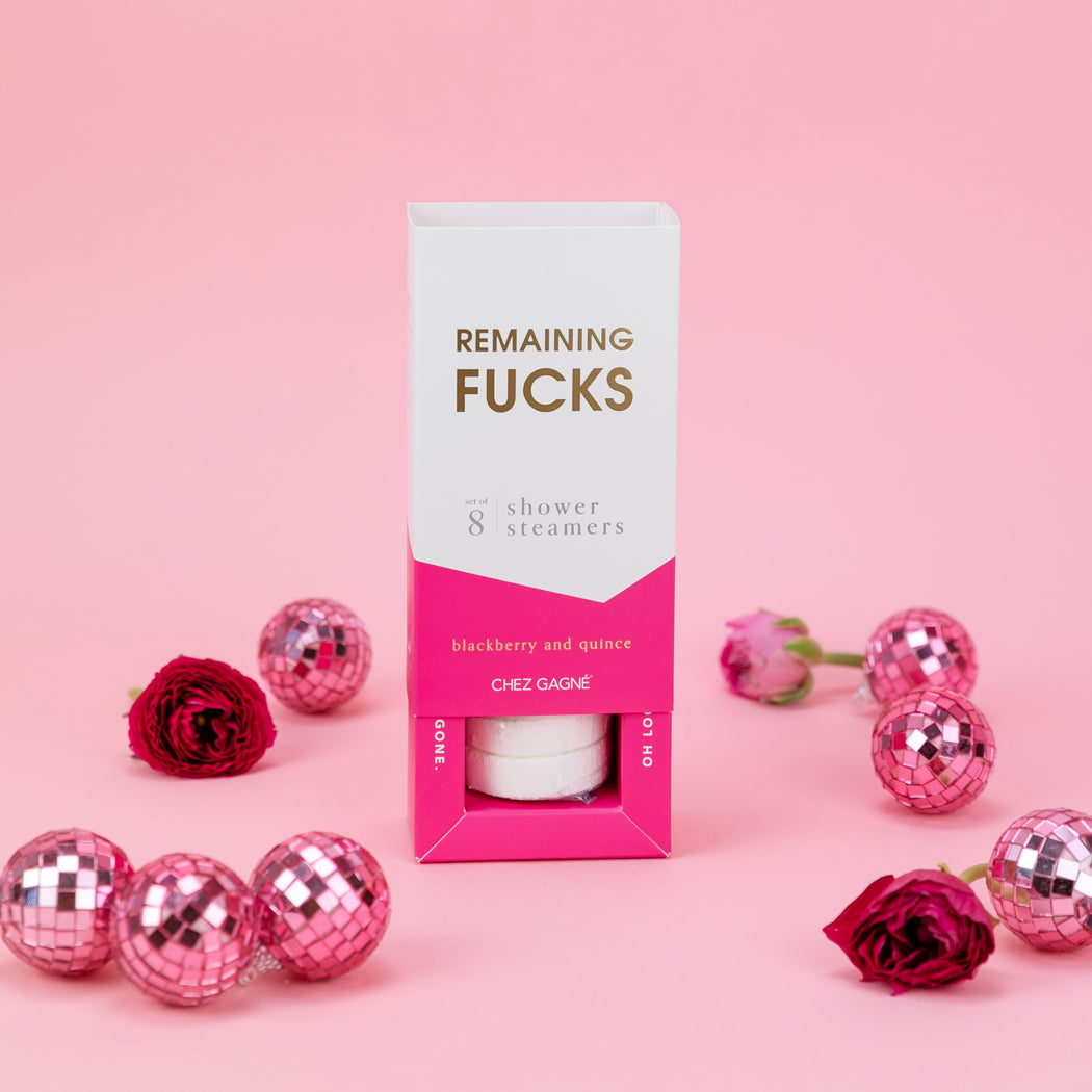 Remaining Fucks - Shower Steamers - Blackberry and Quince