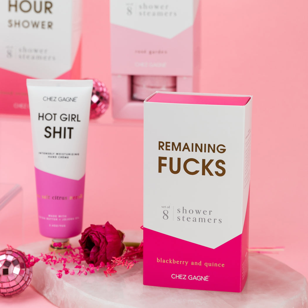 Remaining Fucks - Shower Steamers - Blackberry and Quince