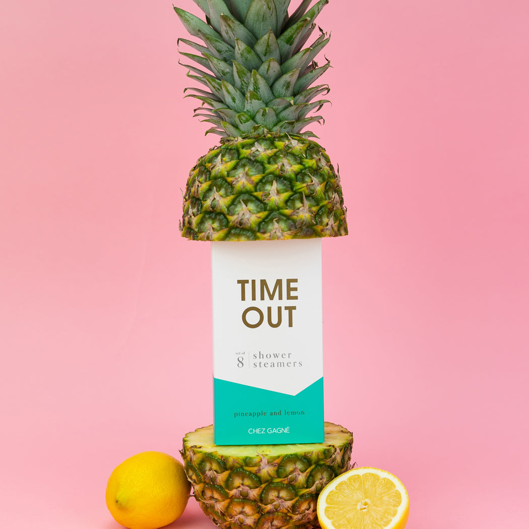 Time Out - Shower Steamers - Pineapple + Lemon