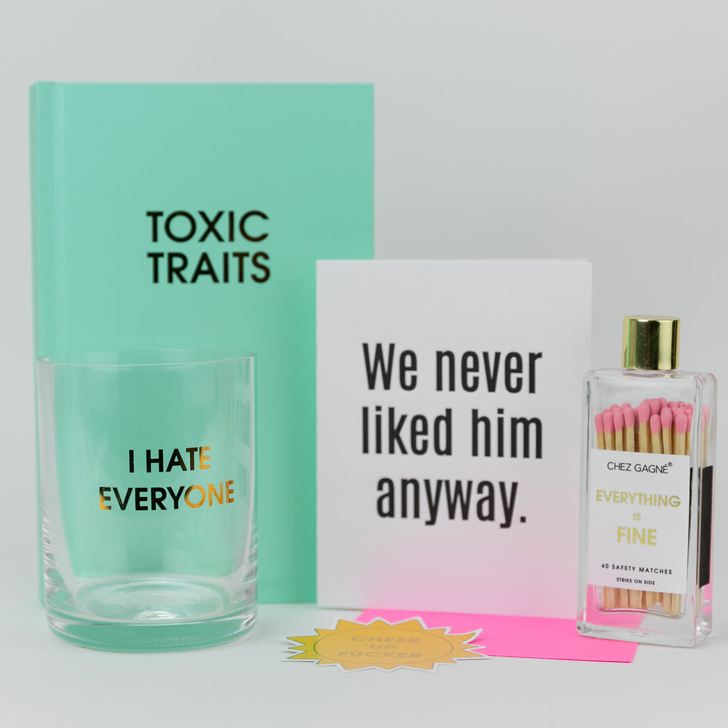 Everything is Fine - Glass Bottle Safety Matches
