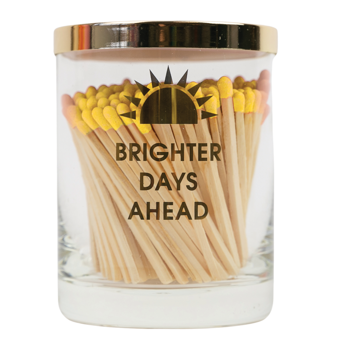 Limited Edition: Brighter Days Ahead Match + Rocks Glass Duo
