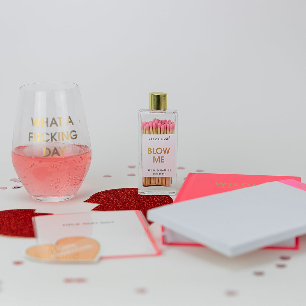 Blow Me - Glass Bottle Safety Matches