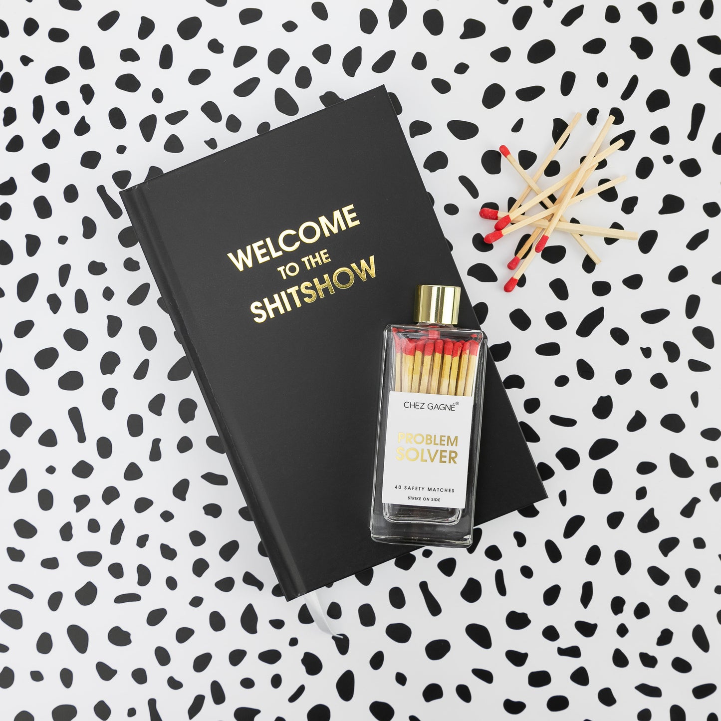 Problem Solver - Glass Bottle Safety Matches