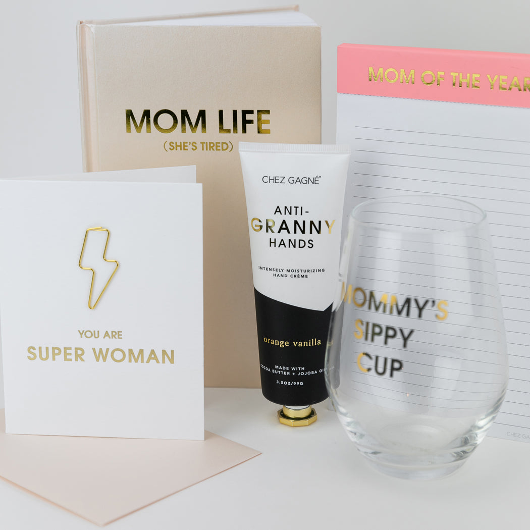 You are Super Woman - Paper Clip Letterpress Card