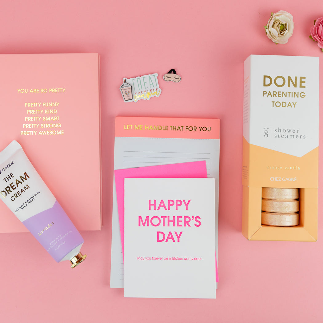 Happy Mother's Day Mistaken As My Sister - Letterpress Card