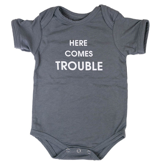 Here Comes Trouble - Baby Onesie