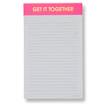 Get it Together - Lined Notepad