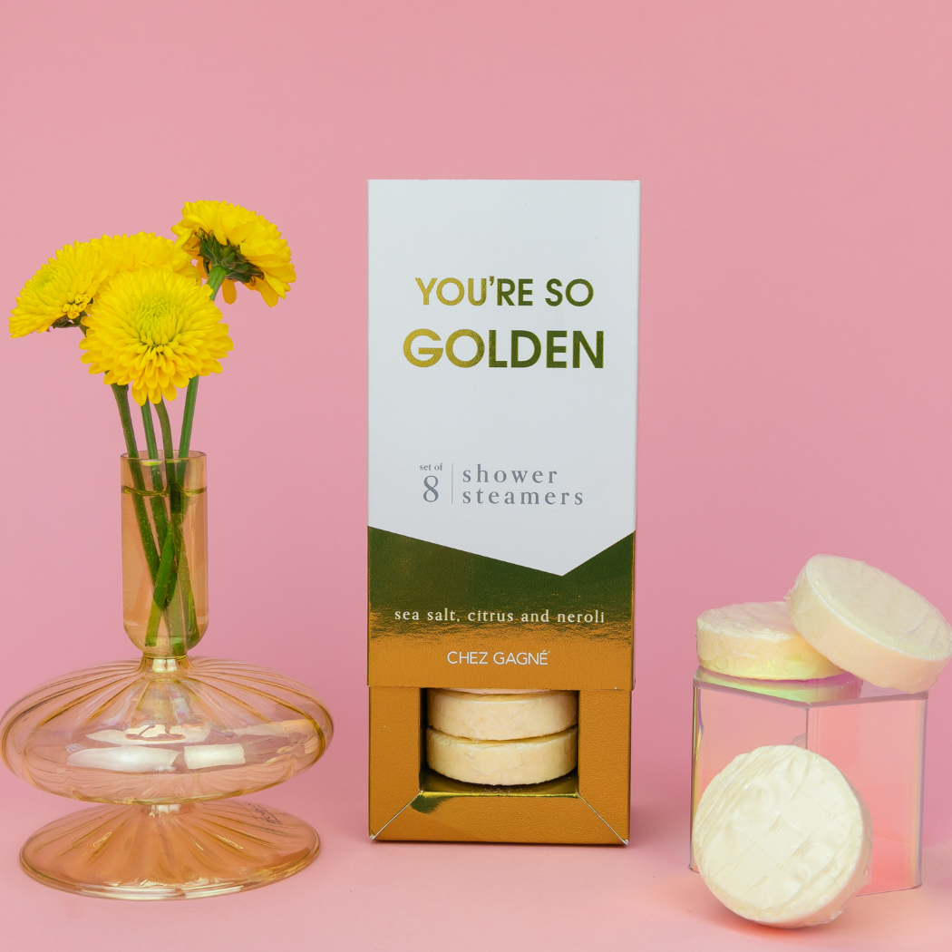You're So Golden - Shower Steamers - Sea Salt Citrus Neroli