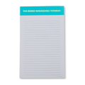 Seemed Manageable Yesterday - Lined Notepad - Teal