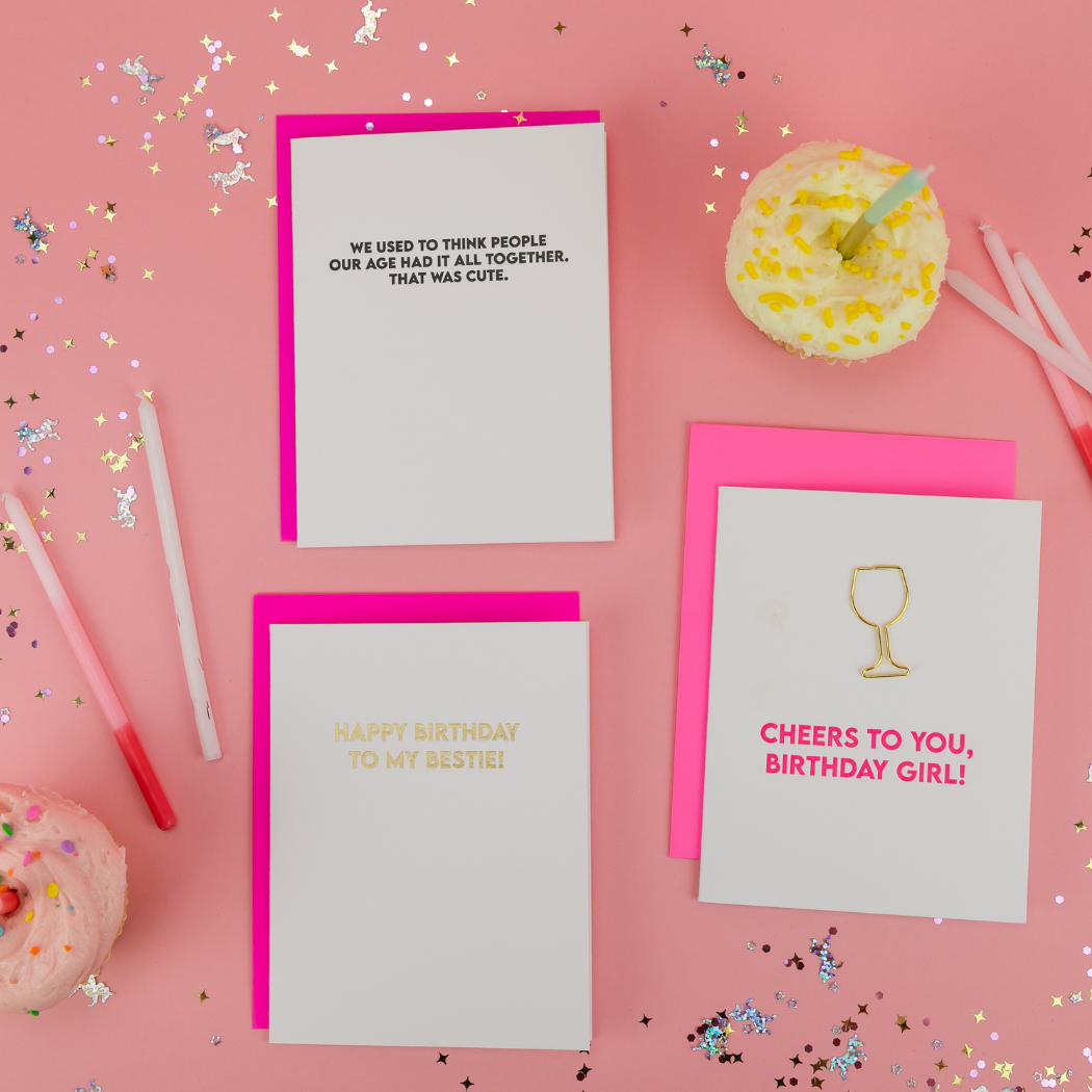 I Used To Think People Our Age Had It All Together - Funny Birthday Card
