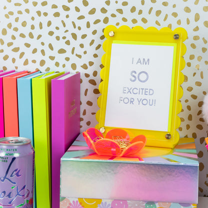 I Am So Excited For You - Letterpress Card
