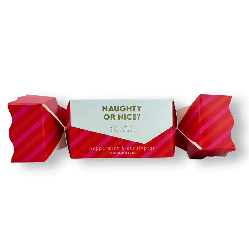 Naughty or Nice? - Mini Shower Steamer Popper - Peppermint Eucalyptus