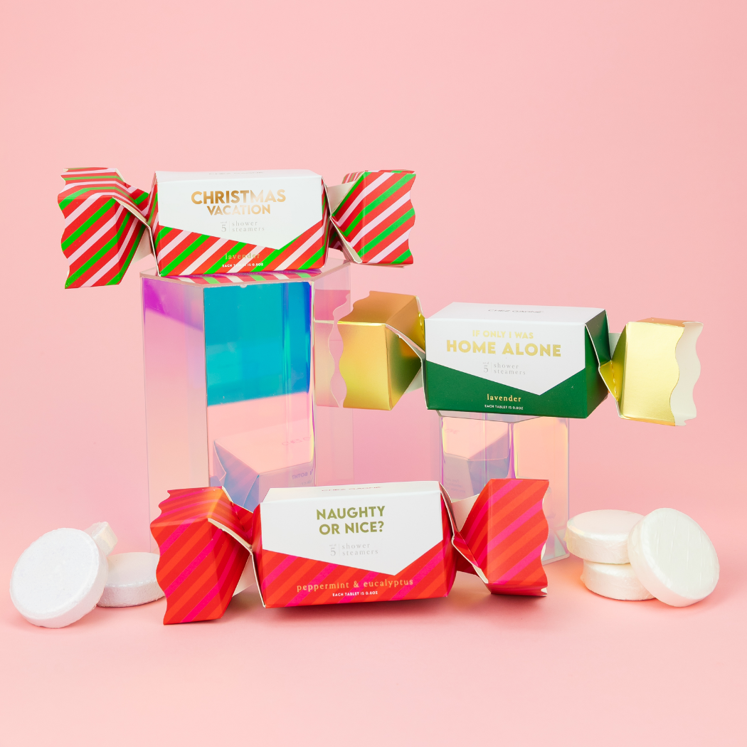 Naughty or Nice? - Mini Shower Steamer Popper - Peppermint Eucalyptus