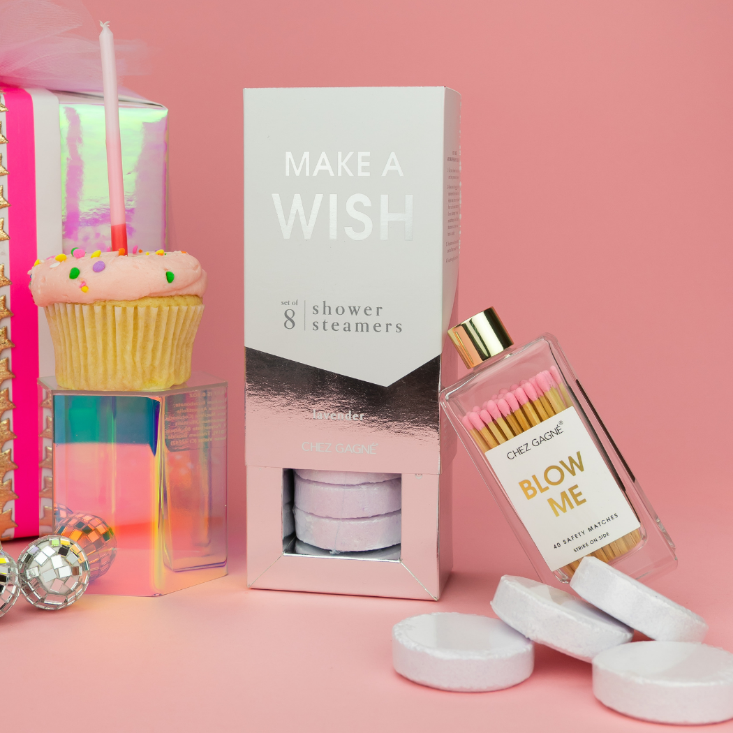 Make A Wish - Shower Steamer - Lavender - Set of 8