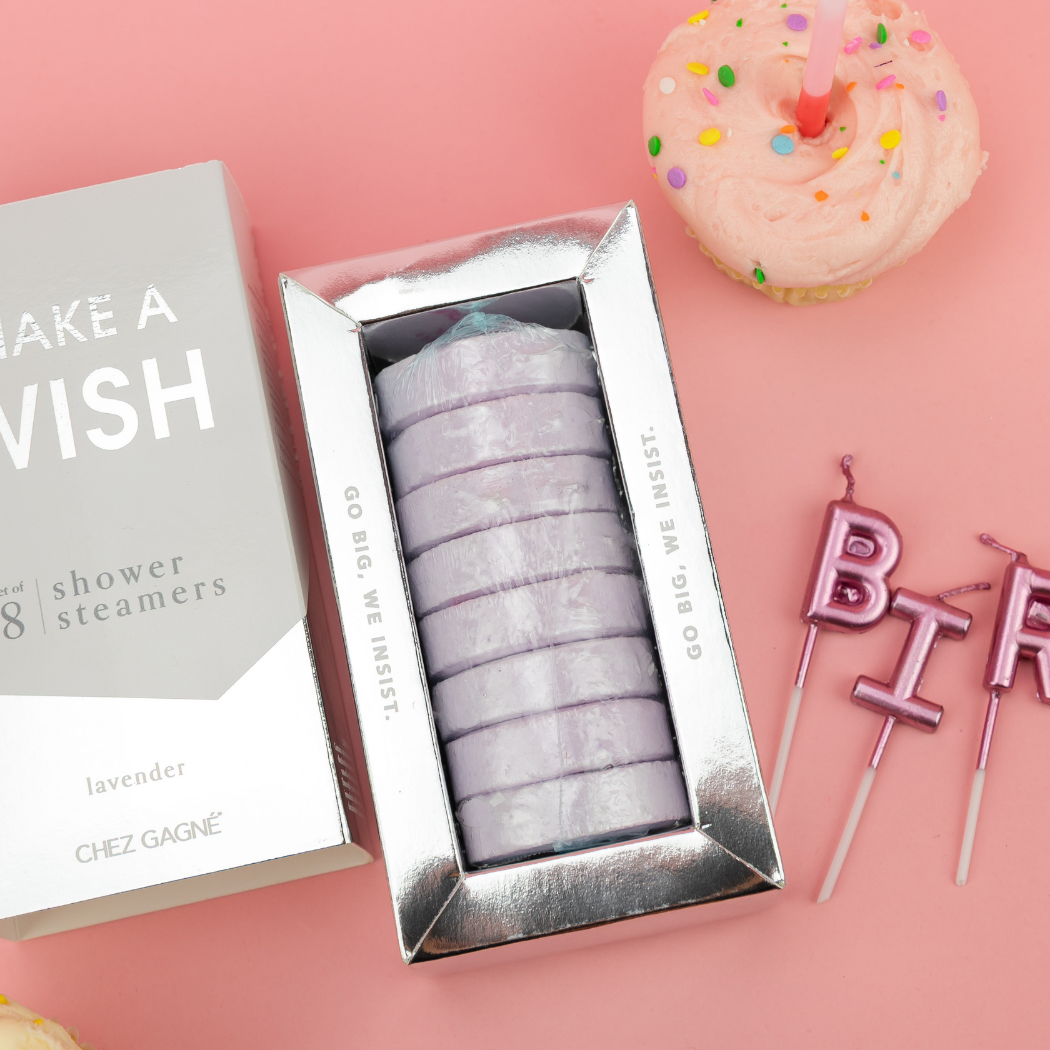 Make A Wish - Shower Steamer - Lavender - Set of 8