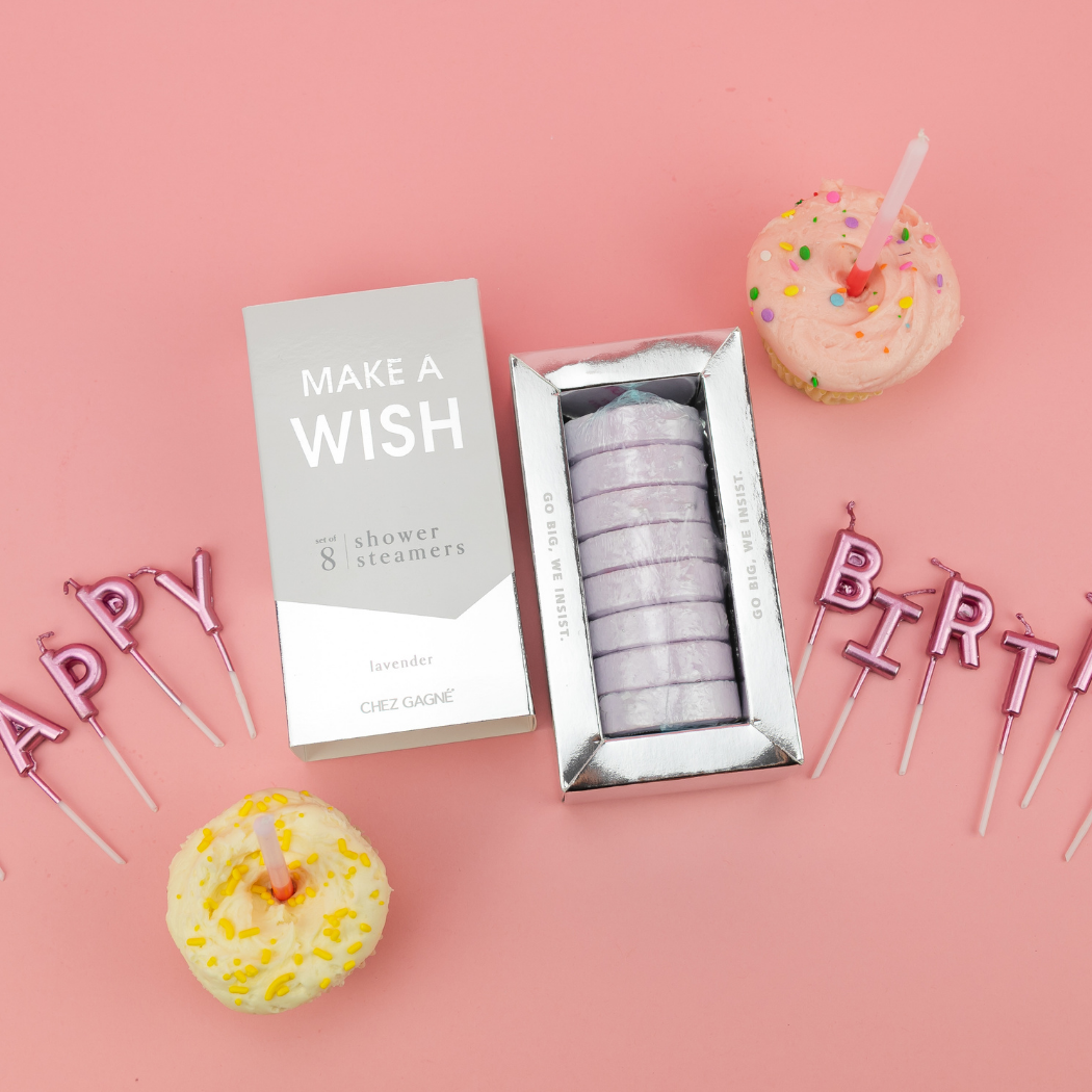 Make A Wish - Shower Steamer - Lavender - Set of 8